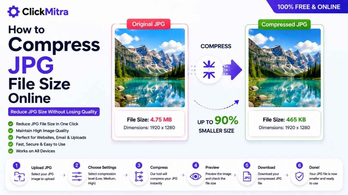 How to Compress JPG File Size Online