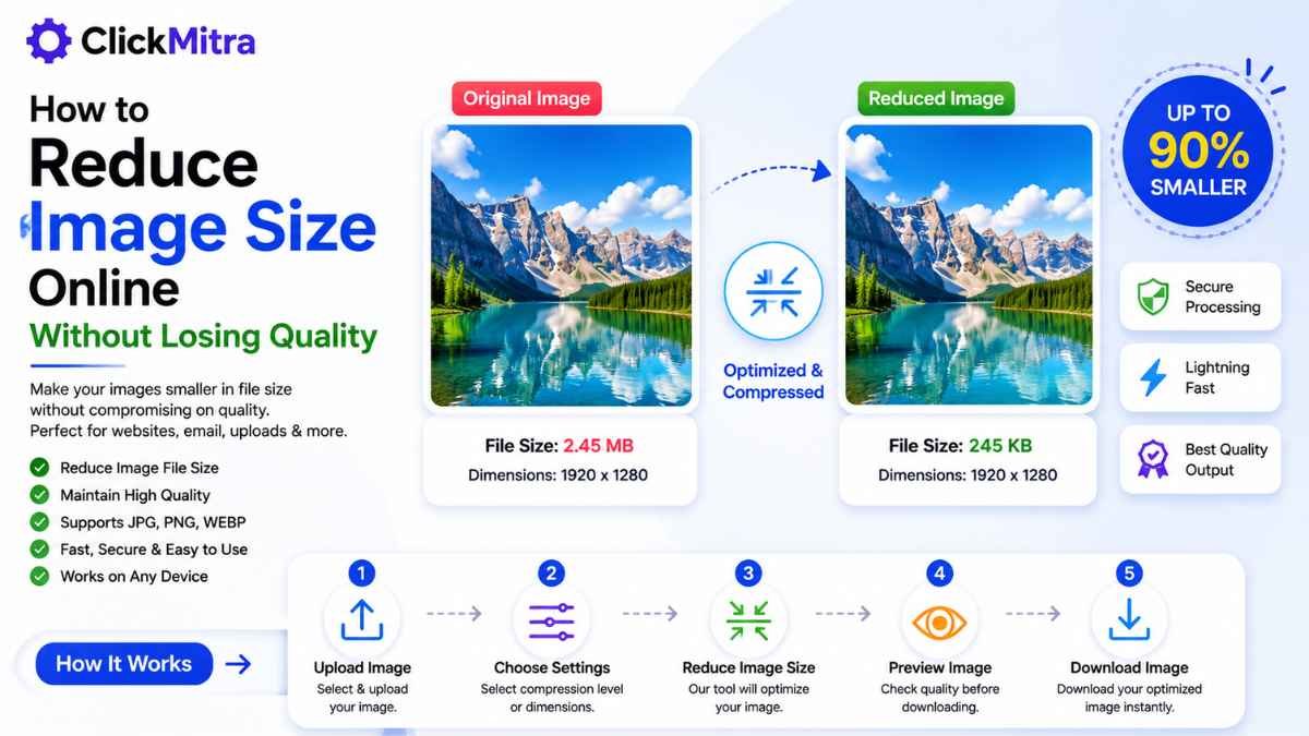 How to Reduce Image Size Online Without Losing Quality