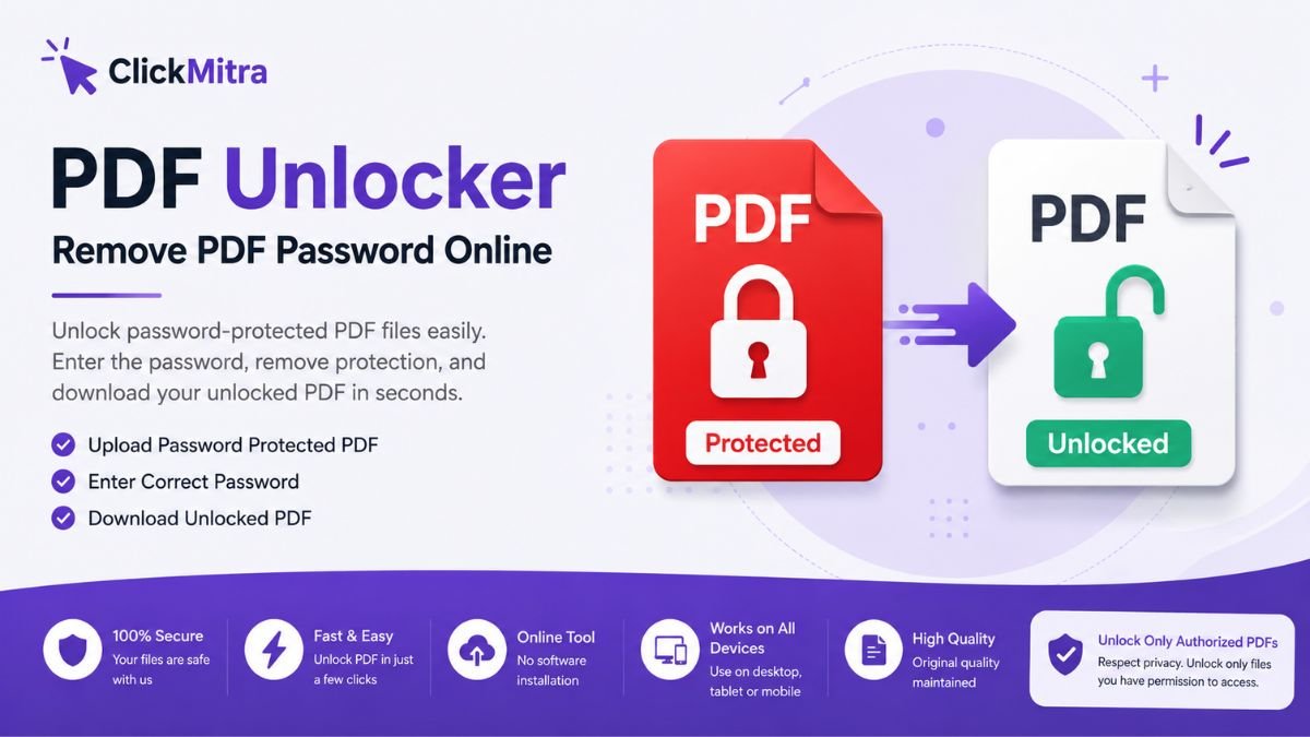 PDF Unlocker: Unlock Password-Protected PDF Files Online