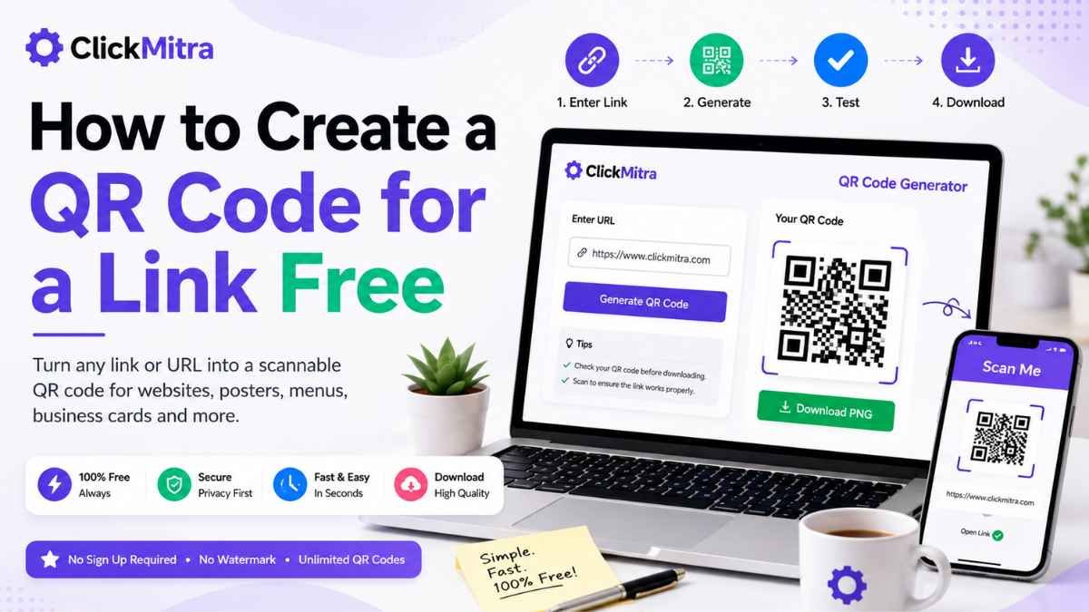 How to Create a QR Code for a Link Free