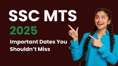 ssc mts 2025 important dates