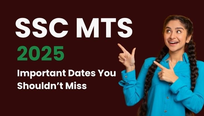 ssc mts 2025 important dates